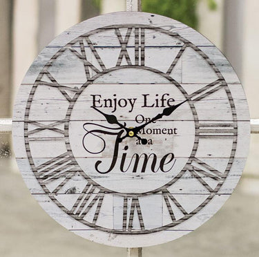 Enjoy Life Clock - The Fox Decor